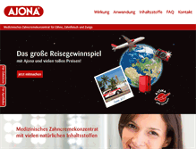 Tablet Screenshot of ajona.de